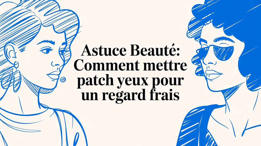 Astuce beauté: comment mettre patch yeux pour un regard frais