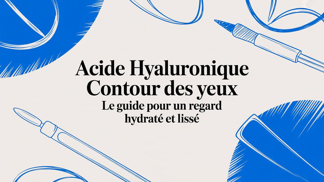 Acide hyaluronique contour des yeux le guide pour un regard hydraté et lissé