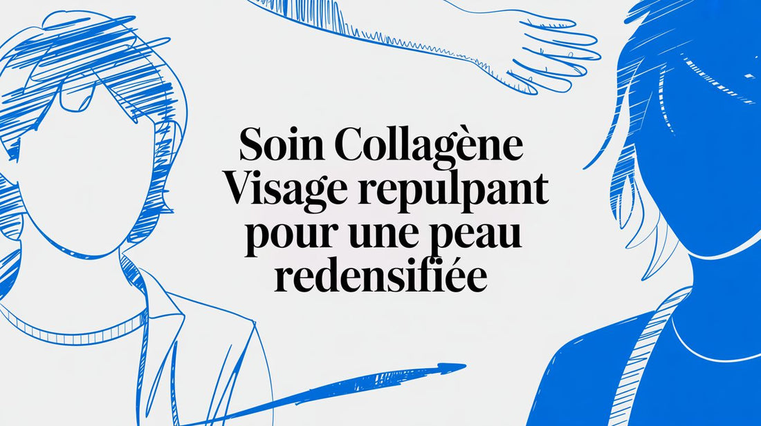 Soin collagène visage repulpant pour une peau redensifiée