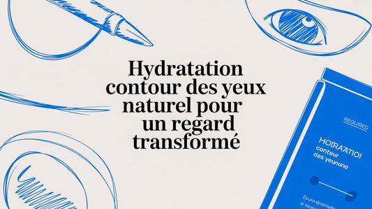 Hydratation contour des yeux naturel pour un regard transformé