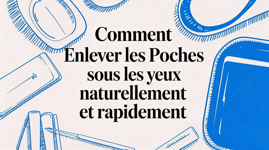 Comment enlever poche sous les yeux naturellement et rapidement