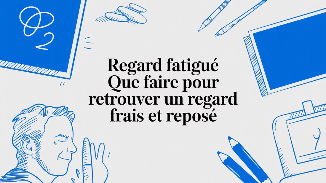 Regard fatigué que faire pour retrouver un regard frais et reposé